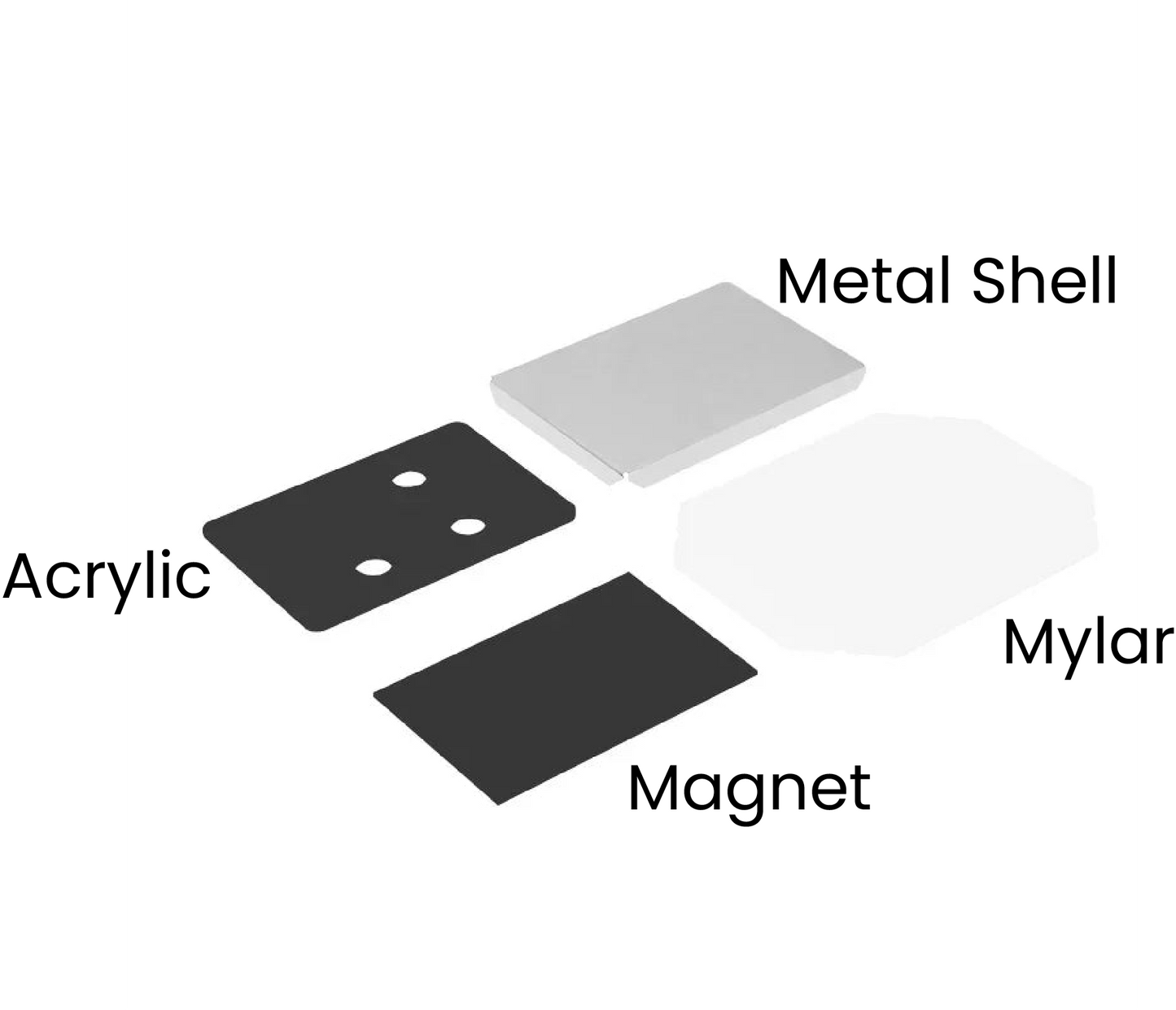 1,000 - 2"x3" Magnet Refill Supplies